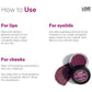 Love Earth Lip Tint & Cheek Tint Multipot - Pink From Inside - Swadesiicart