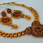 Multicolor Kemp Antique Necklace Set For Women - Mokshi Collections