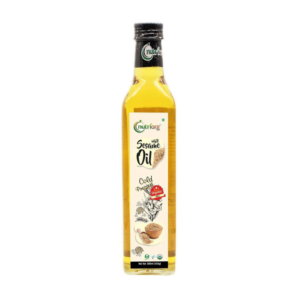 Nutriorg Organic White Sesame Oil - Altcheeni