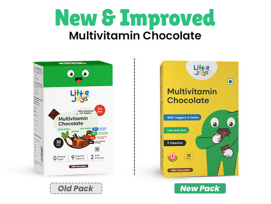 Little Joys Naturally Sweetened with Jaggery Chocolates with Multivitamin - Swadesiicart