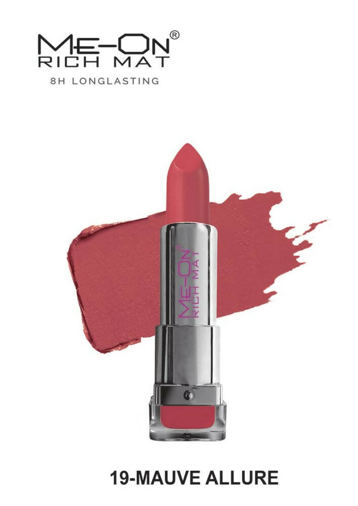 Me-On Professional Rich Mat Lipstick Shade 19 - Swadesiicart