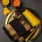 DEIANA'S Beautiful Designer Golden zari Soft Lichi Silk Saree - Yellow - Swadesiicart