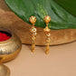 Ruby Raang Traditional Gold Earrings | Swadesiicart