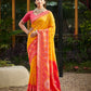 Shree Shyam Fashion Yellow Soft Silk Saree