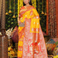Shree Shyam Fashion Silk Yellow Saree