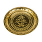 Spillbox Gold-Toned Brass Ganesha Thali Pooja Essential | Swadesiicart