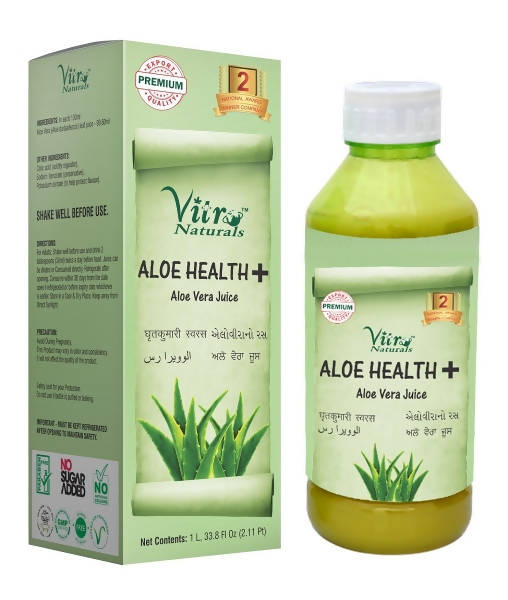 Vitro Naturals Aloe Health + Aleovera Juice | Swadesiicart