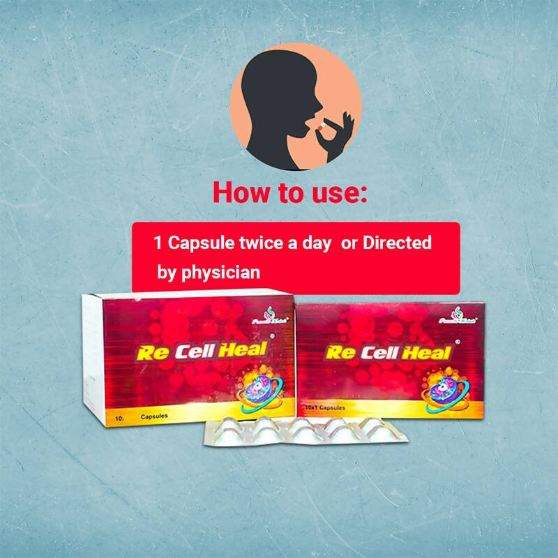 KBK Herbals Re Cell Heal Capsules - Swadesiicart