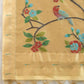 Vishnu Weaves Women's Yellow Muga Cotton Thread Woven Butti with Blouse - Swadesiicart