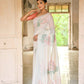 Vishnu Weaves Women's Peach Muga Cotton Woven Saree with Blouse - Swadesiicart