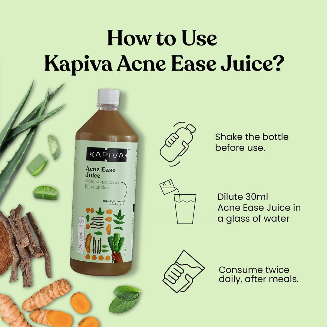 Kapiva Ayurveda Acne Ease Juice | Swadesiicart