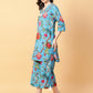 Joban Fashion Black Cotton Printed & Hand Work Co-ord Set - Swadesiicart