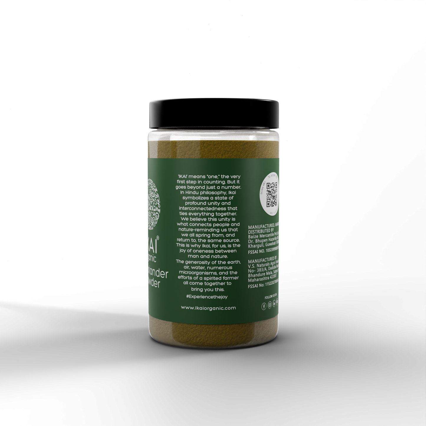 3 - Organic Coriander Powder - 100g
