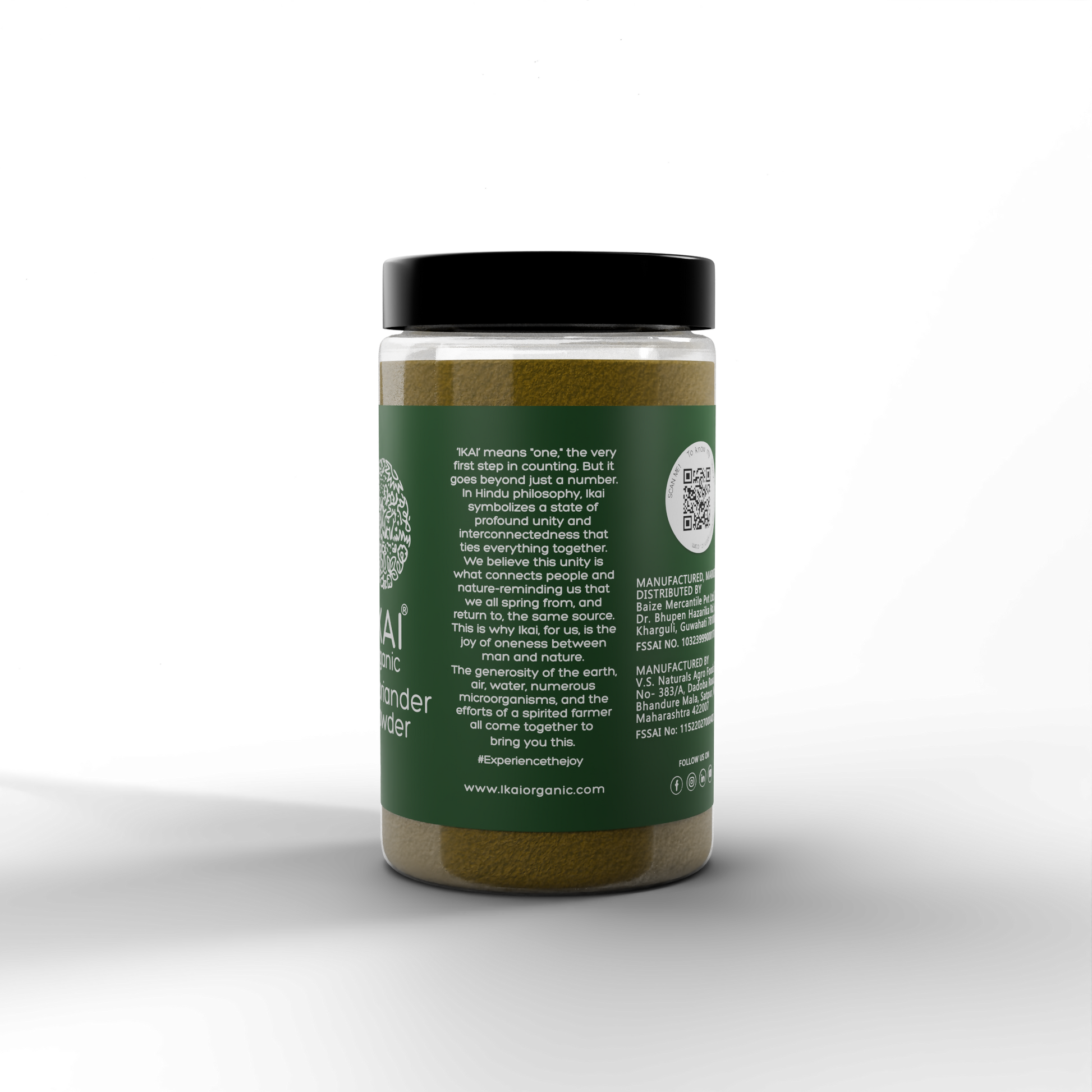 3 - Organic Coriander Powder - 100g