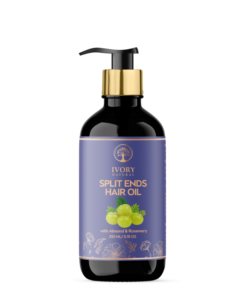 Ivory Natural Splits Ends Repair Hair Oil - Natural Hair Therapy For Split Ends And Hair Wellness | Swadesiicart