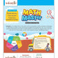 Braintastic Educational Game: Math Master (6-99 Years) Write & Wipe Reusable Activity Sheets with Free Puzzle for Kids