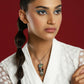 Women's Silver-Plated Chain - Ruby Raang | Swadesiicart
