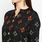 NOZ2TOZ Women Black Rayon Kurta (1Pc) - Swadesiicart