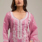 Anaita Pink Embroidered Silk Stitched Salwar suit