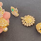 AD Emeralds Designer 4 in 1 Earrings | Swadesiicart