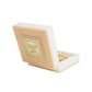 Golden Peacock White 24 CT Gold Polished Ram Darbar Prayer Box | Swadesiicart