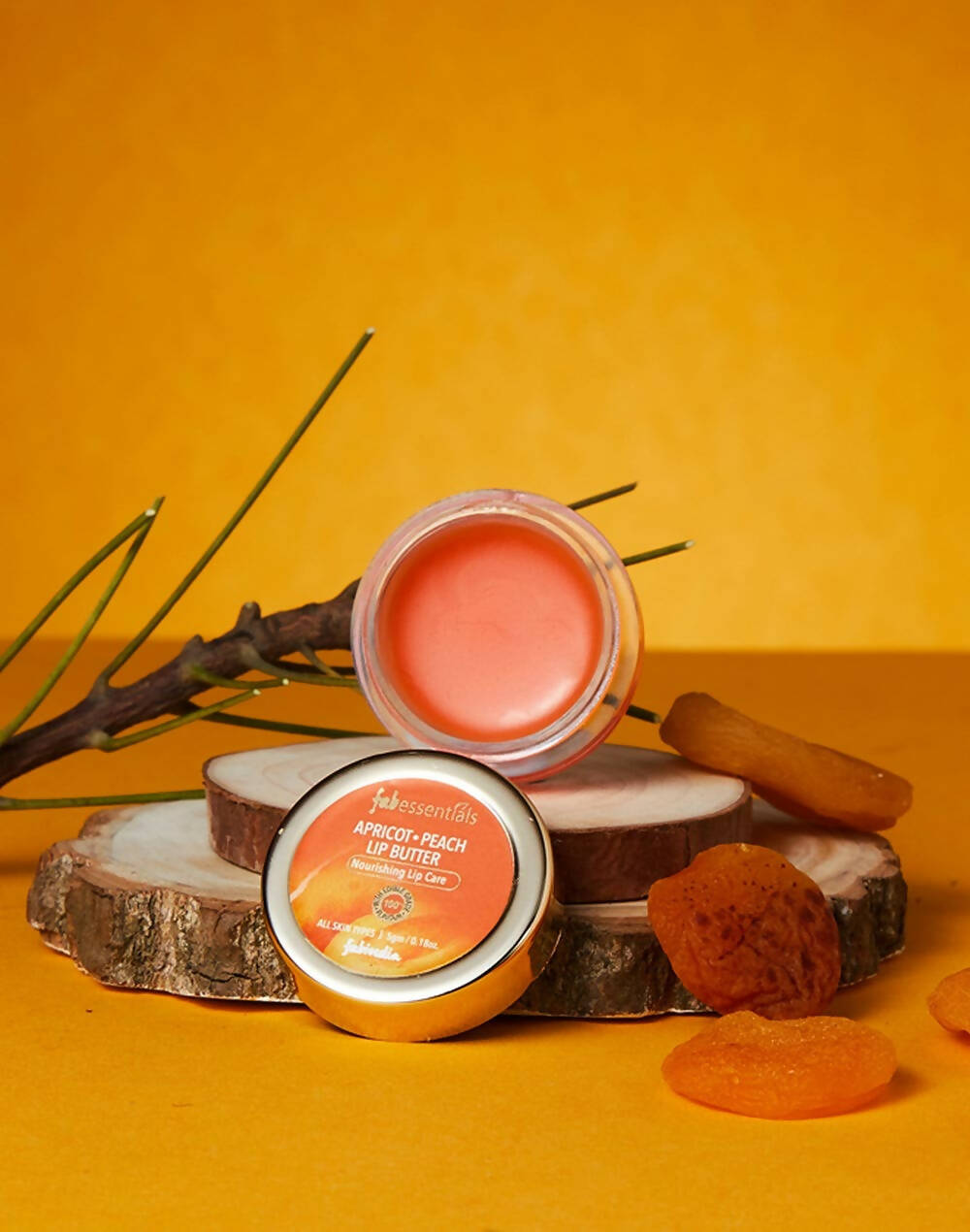Fabessentials Apricot Peach Lip Butter - Swadesiicart