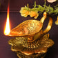 Spillbox Gold-Toned Brass Aishwarya Diya Pooja Essential | Swadesiicart
