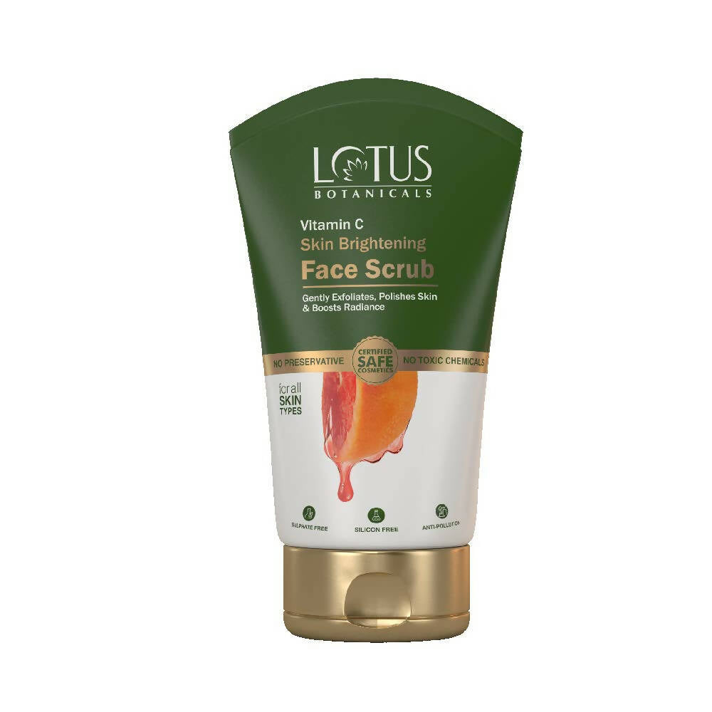 Lotus Botanicals Vitamin C Skin Brightening Face Scrub | Swadesiicart
