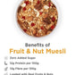 True Elements Fruit And Nut Muesli - Protein Rich