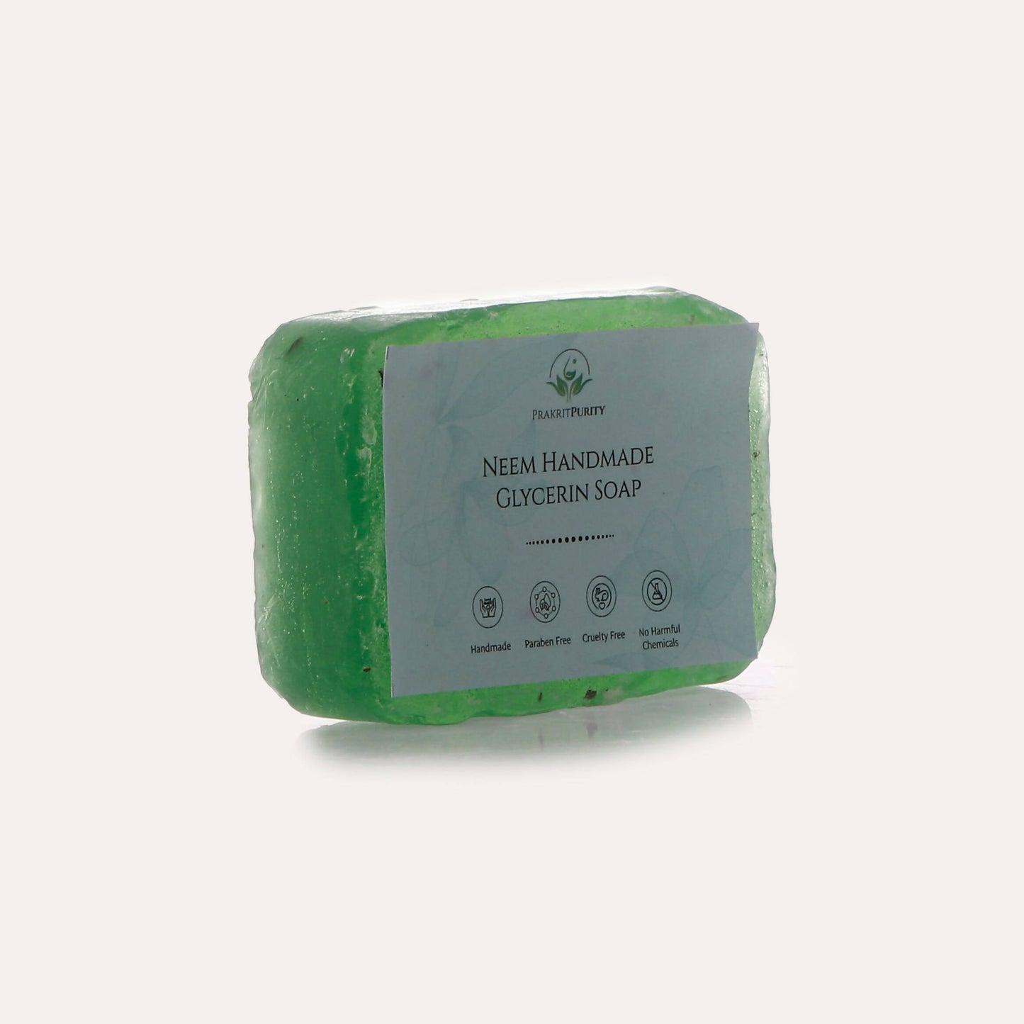 PrakritPurity Neem Handmade Glycerin Soap | Swadesiicart