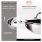 Meyer Select Stainless Steel Covered Kadai - Swadesiicart
