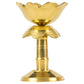 Spillbox Gold-Toned Brass Kuthu Vilakku Pooja Essential | Swadesiicart