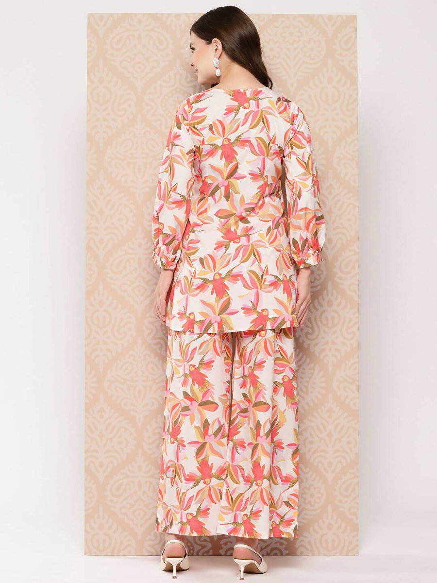 Ahalyaa Women's Traditional Wear Co-ods - Multi | Swadesiicart