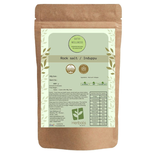 Satvi Wellness Induppu | Rock Salt - Satvi Wellness