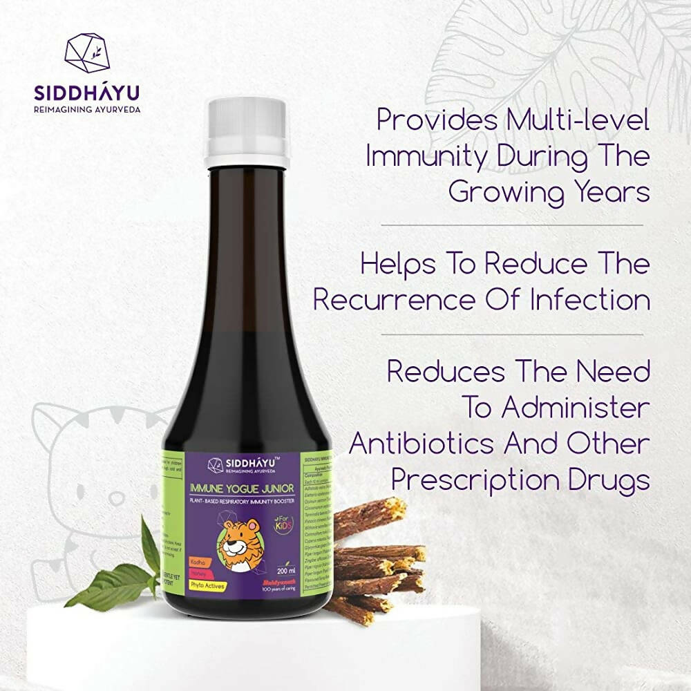 Siddhayu Ayurveda Immune Yogue Junior - Swadesiicart