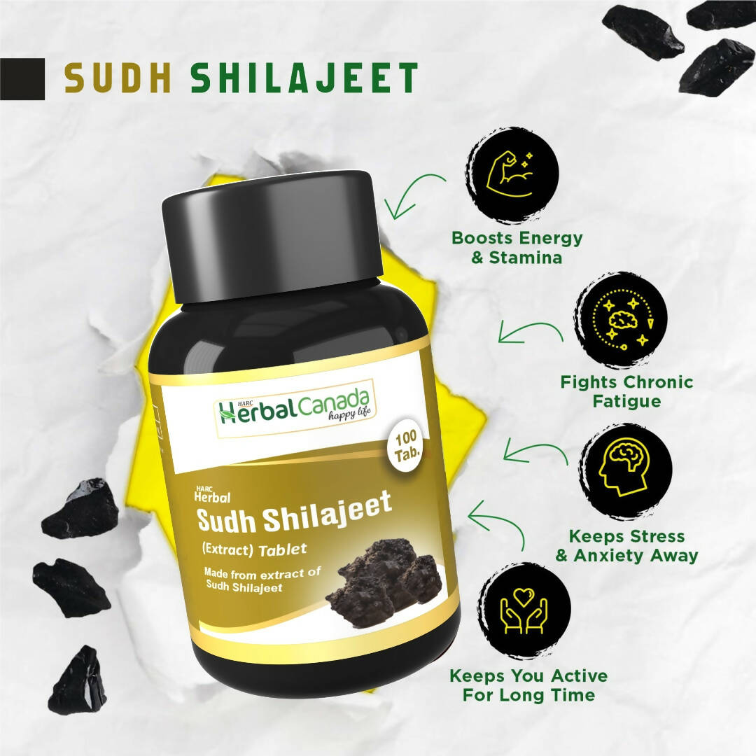 Herbal Canada Shudh SJ Tablets - Swadesiicart