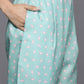 Ahalyaa Women's Traditional wear Kurta Set - Blue | Swadesiicart