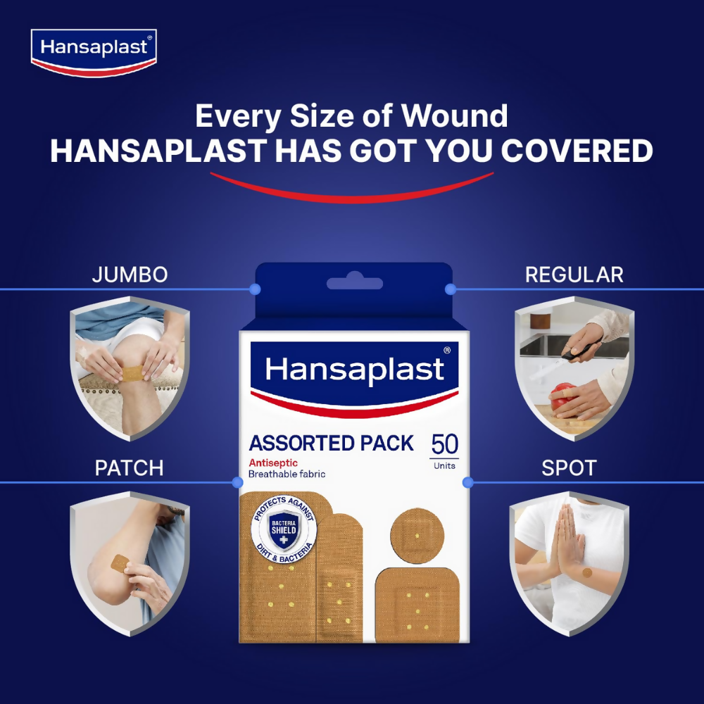 Hansaplast Antiseptic Plasters | Swadesiicart