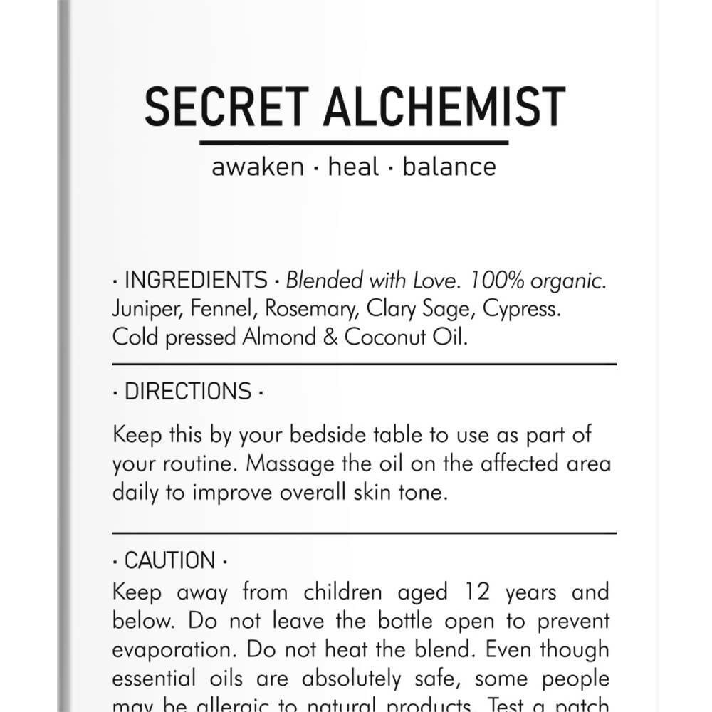 Secret Alchemist Detox Cellulite Oil | Swadesiicart