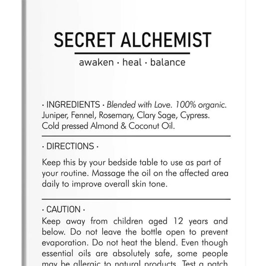 Secret Alchemist Detox Cellulite Oil | Swadesiicart