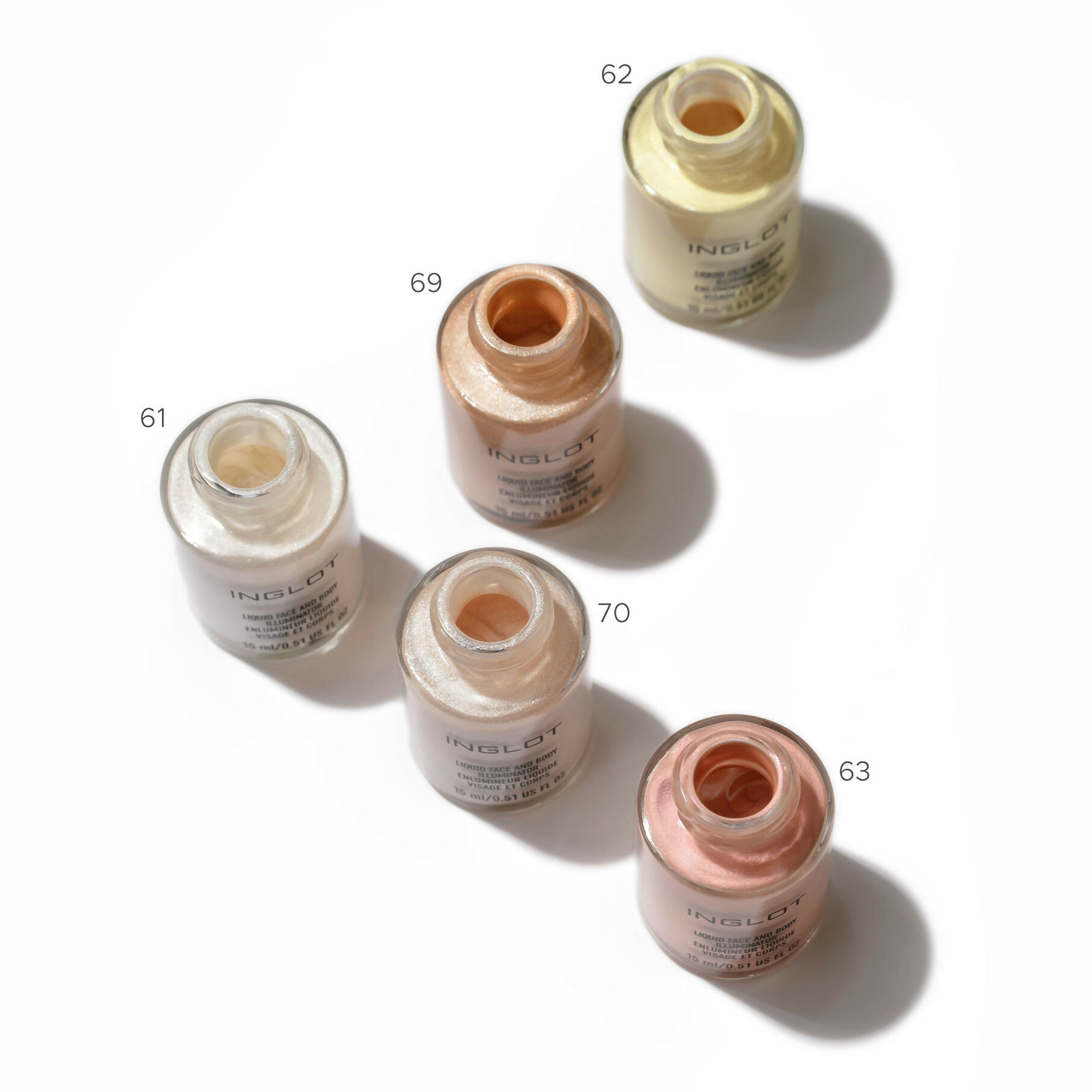 Inglot Liquid Face & Body Illuminator - 70 - Swadesiicart
