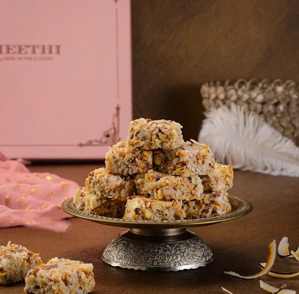 Meethi Coconut Barfi | Swadesiicart