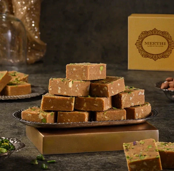 Meethi Besan Chana Barfi | Swadesiicart