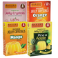 BAKERS Jelly Crystal Set of 4 - Mango, Pineapple, Litchi & Orange