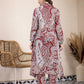 Yufta Maroon Pure Cotton Boho Print Co-Ord Set - Swadesiicart
