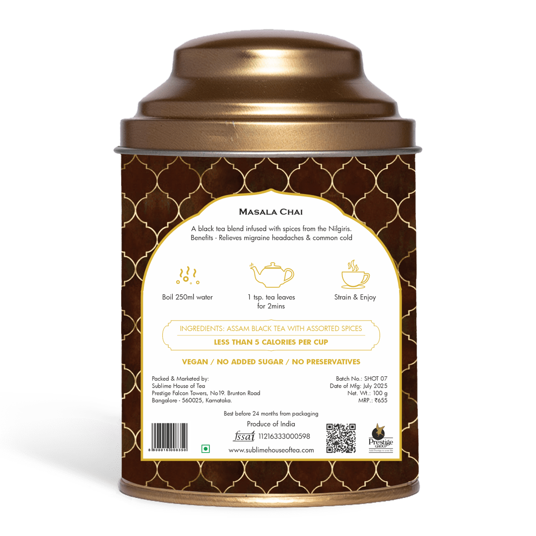 Sublime Inspiring Awe Masala Chai