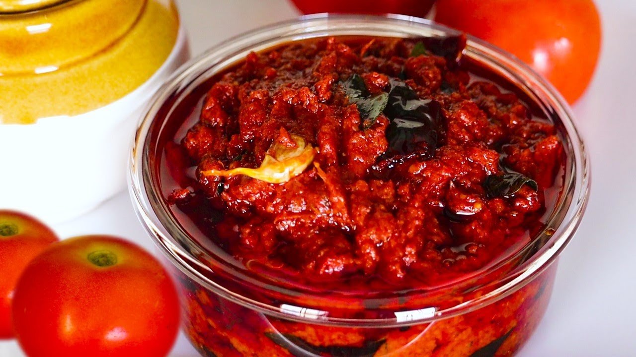 Madhura Pickles Tomato Pickle - Swadesiicart