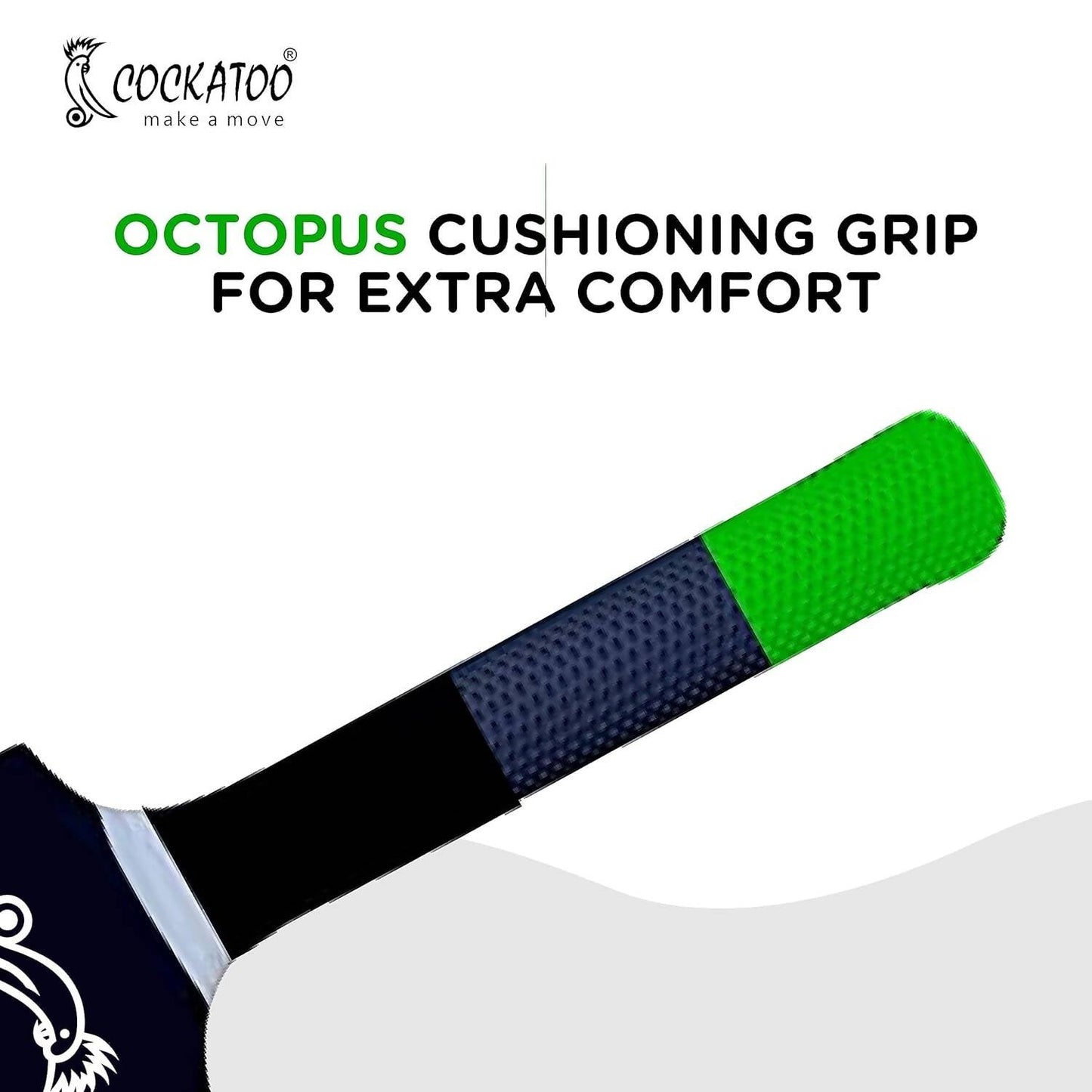 Cockatoo Destructor Plastic Cricket Bat - Swadesiicart