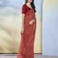 Maroon Georgette Designer Printed Ready to Wear Saree - Samyana | Swadesiicart