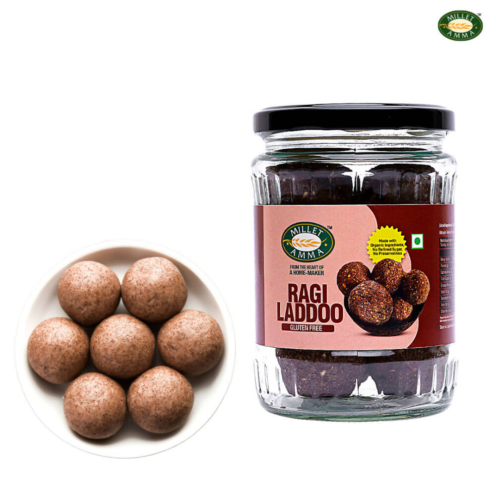 Millet Amma Ragi Laddoo- Made With Jaggery | Swadesiicart